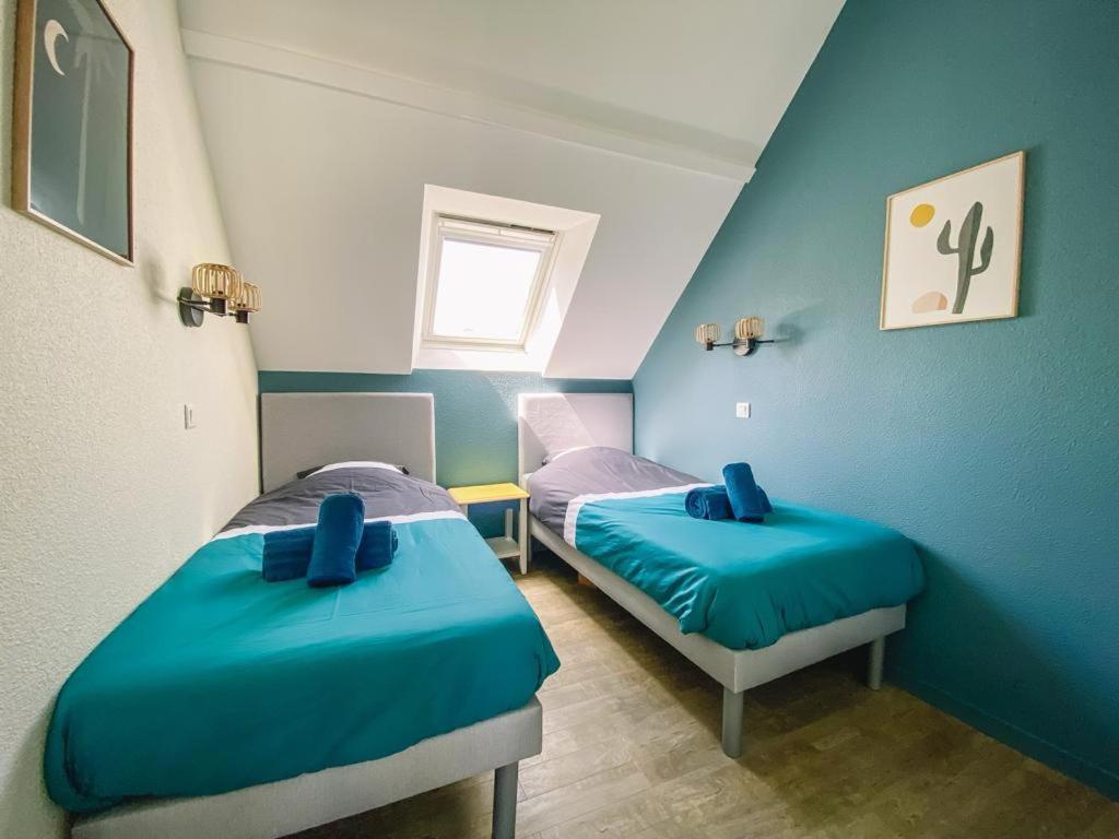 פואסננט Appartement En Duplex Front De Mer, Cap Coz מראה חיצוני תמונה